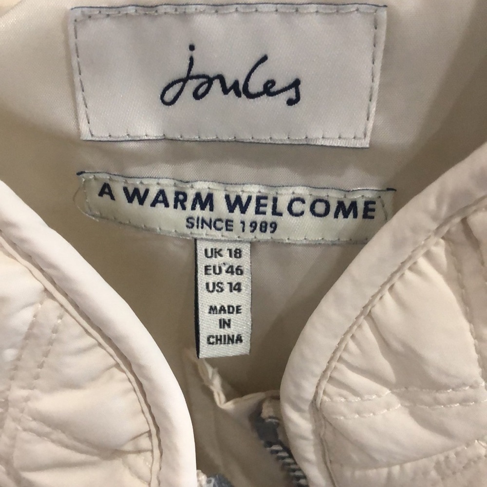 JOULES Minx Fitted Vest NWT Size 14 - Picture 8 of 10